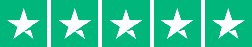 5 Star Trustpilot Rating